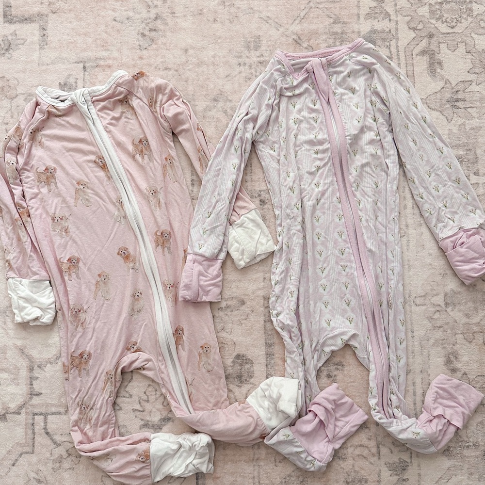 Set of 2 Little Red Wagon Pajamas